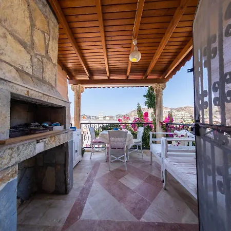 Charming House With Amazing Sea View In Gumusluk, Bodrum Gumusluk