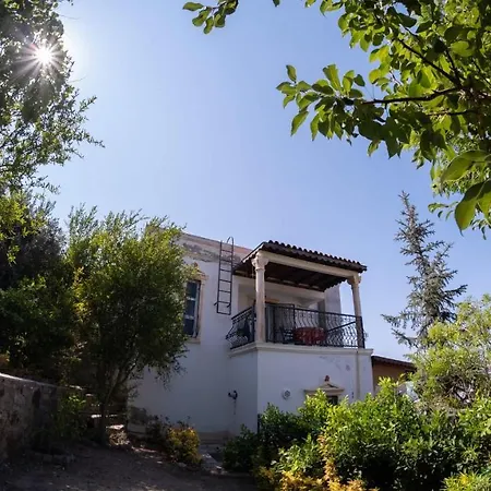 Charming House With Amazing Sea View In Gumusluk, Bodrum